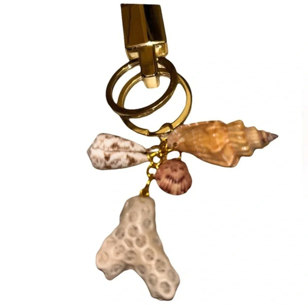 Venice Beach Leather Shell Keychain 🦄🦄🦄​